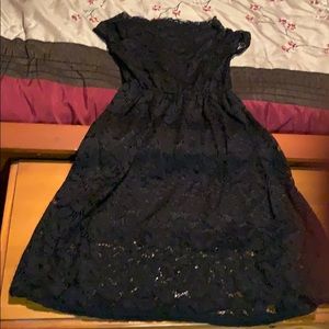 Black lace off the shoulder dress NEVER WORN
